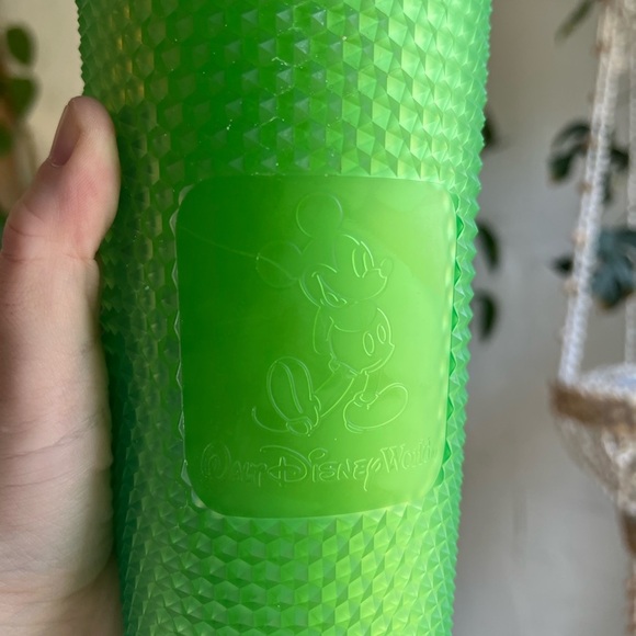 π Disney Parks Starbucks Neon Green Studded Tumbler 24oz | Mickey Mouse Edition - Picture 5 of 8